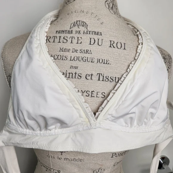 Vintage JCrew Ruffle Bikini Top - Picture 9 of 14